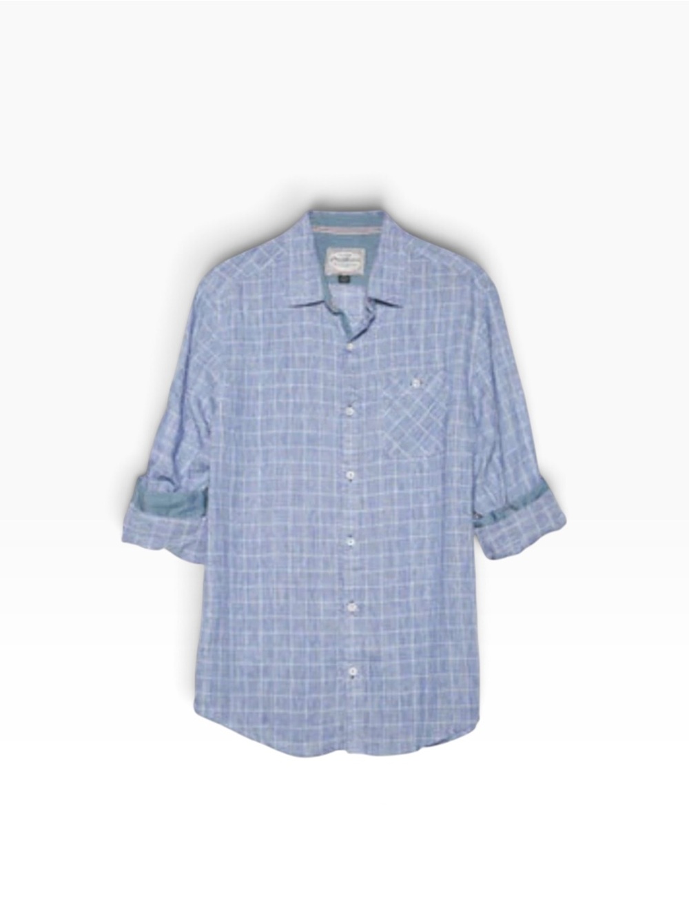 Flag & Anthem Plaid Button Down NWT | Large Tall • Soft Cotton • Classic Fit